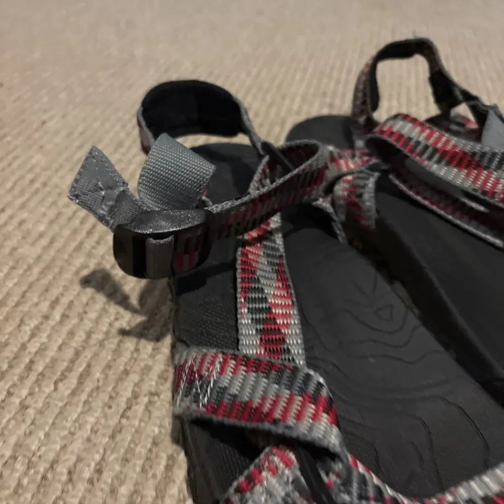 THE NORTH FACE Comfort Hiking Strappy Sandals Gray Orange Size men's US 12 - Picture 4 of 16